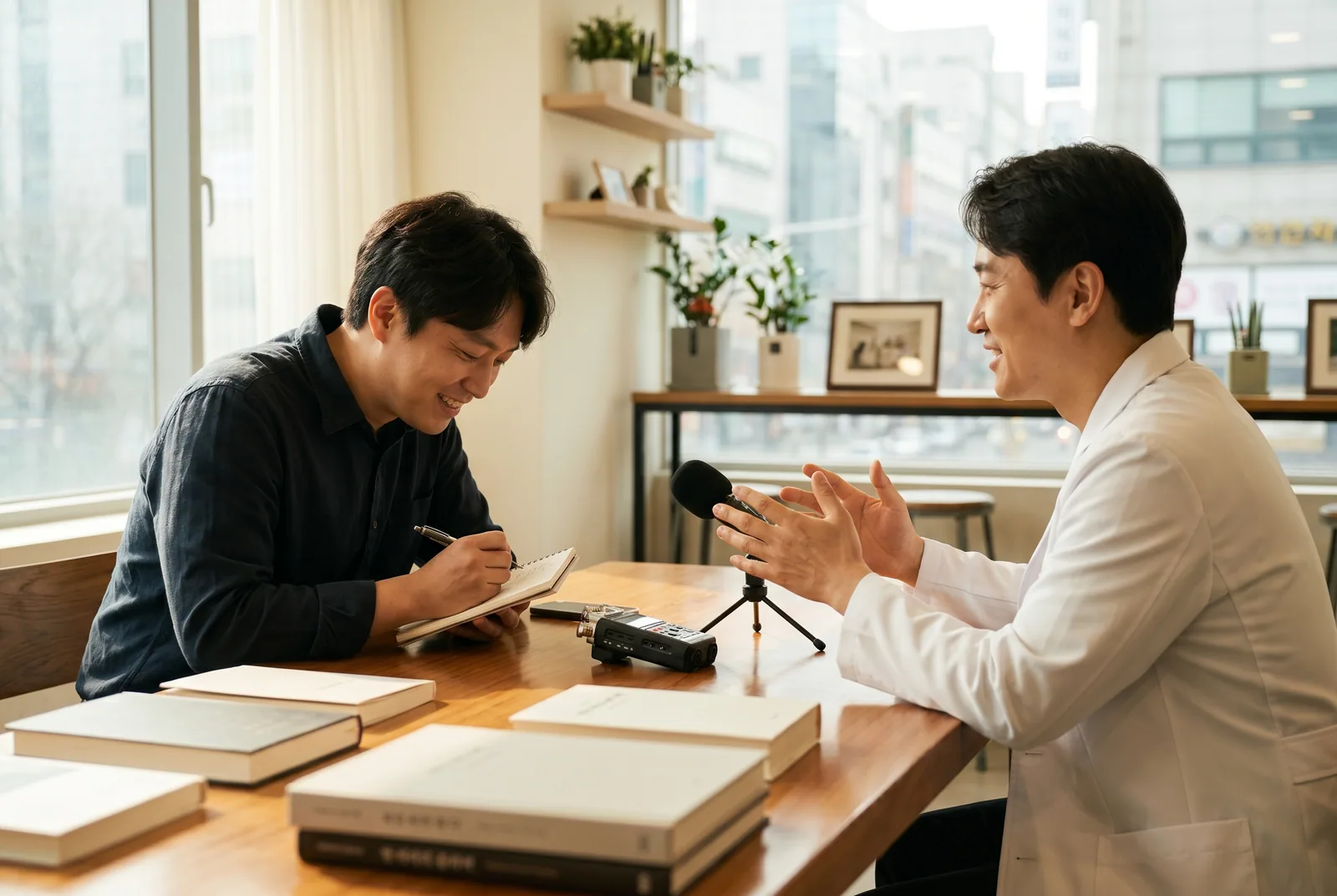 인터뷰 · 녹음